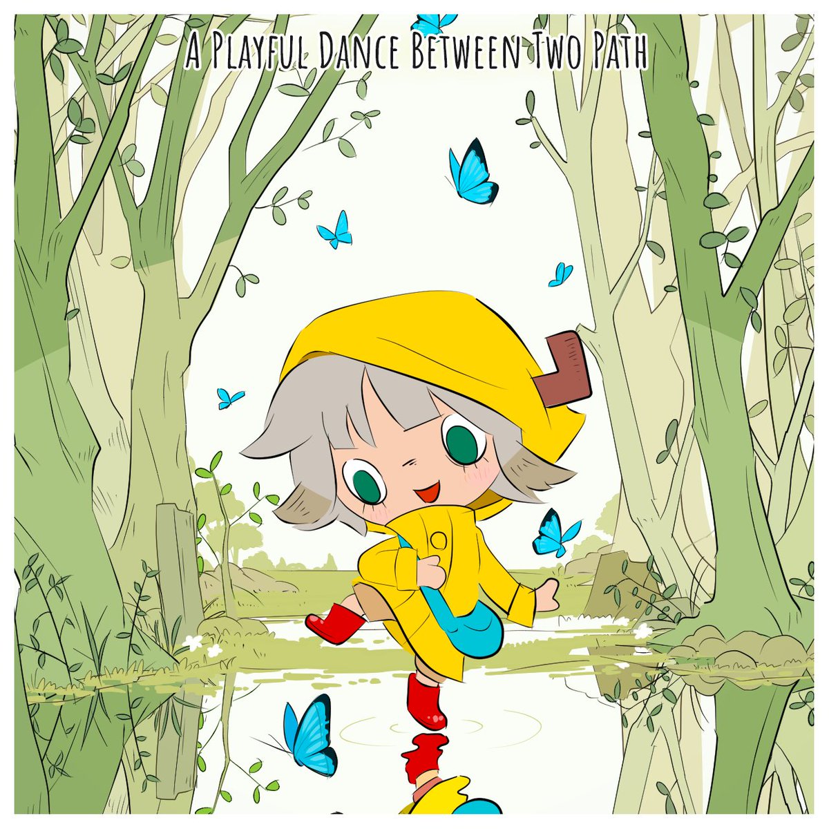 「おっと...あぶない」
長靴をはいたトナカイ