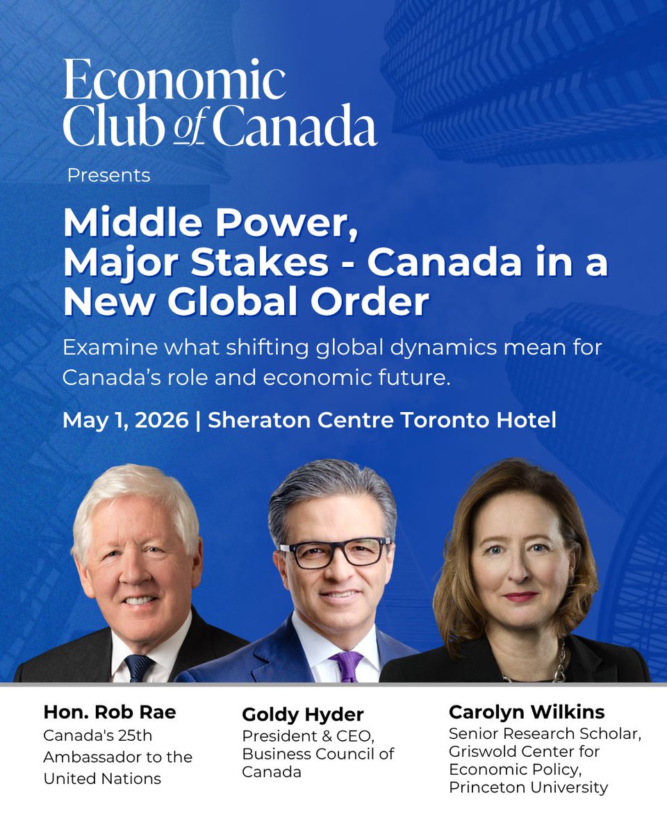The Economic Club of Canada tweet media