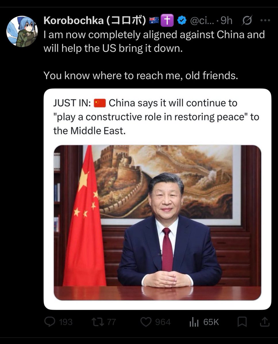 Reasonable Moderate Groypist🗡️ tweet media