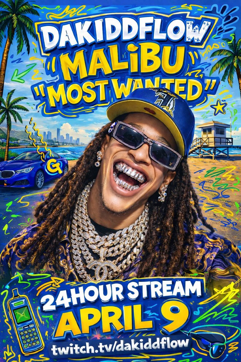 DaKiddFlow's tweet photo. we backkkk for it all 🌴 https://t.co/O7bQBVRqxT