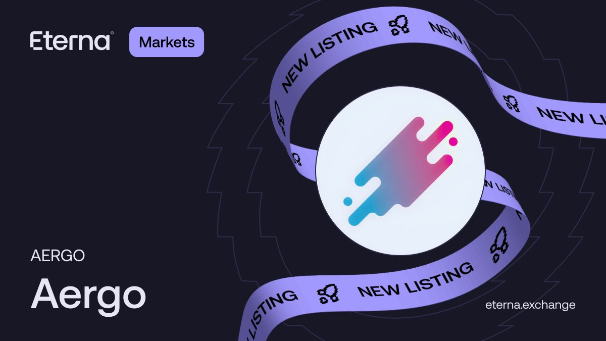 Eterna_Markets's tweet photo. New Listing on Eterna Exchange

@aergo_io is now live on @Eterna_Hybrid.

Pair: AERGO/USDT
Min/Max Order: 1 / 1,150,000
Min Value: $5
Maximum Leverage: 16.67x

Trade here: https://t.co/NaSNU2N2tI

Eterna - Trust the Signal. https://t.co/BujmNg7wOU