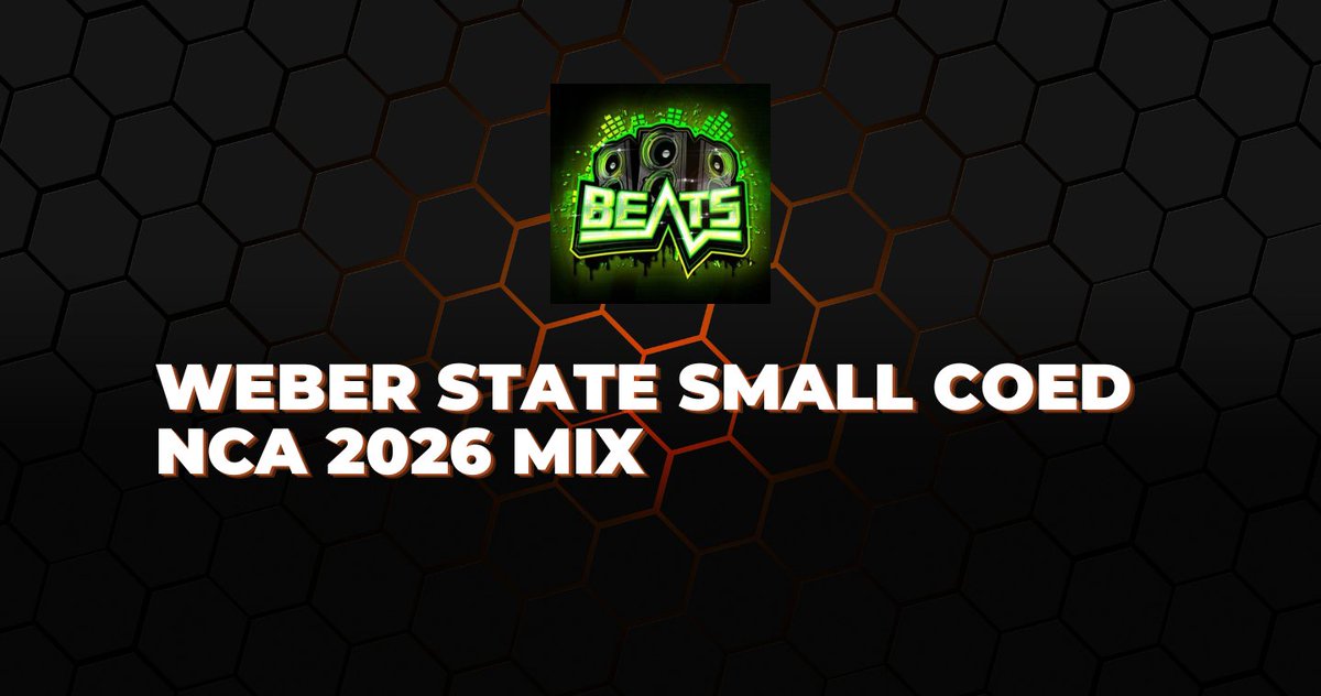 CheerTheory's tweet image. Introducing Weber State Small Coed’s 2026 mix produced by @BowdBeal 

It's A Shell-Shocking🐚

Mountain-Moving🏔️

Bowdacious Sound🔊

And Large Laid That Purple Print💜

So Smalls Can Bust Down💥

on.soundcloud.com/h7OG0e8iFGMDe2…

#CTPartner