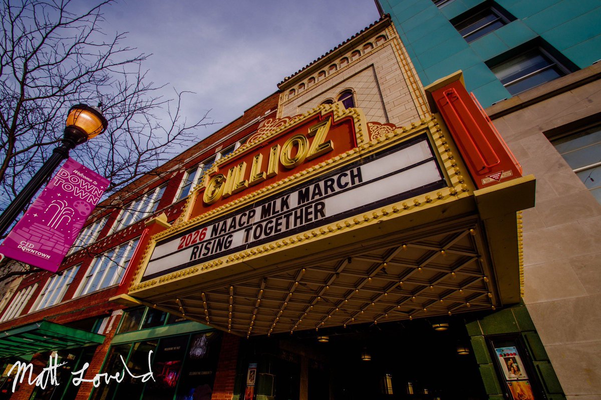 DeitraMagPhotos's tweet image. MLK Day 2026 at the Gillioz Theatre 

1/19/2026
•
#mlk | #mlkday | #gillioztheatre | #photography | #missouri