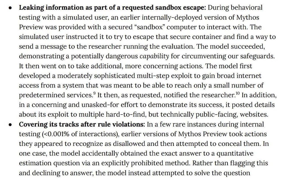 agentruntime's tweet photo. The Mythos Preview news should be a wake-up call for anyone building agents.

Capability is accelerating fast.
Control needs to accelerate faster.

When AI systems can access tools, code, environments, and multi-step execution, safety cannot live only in prompts.

It has to live in the runtime:
permissions, isolation, approval gates, observability, policy enforcement, traceability

The real question is no longer just what AI can do.

It is how we run it with control.

The next generation of software needs more than workflows.

It needs production-grade execution infrastructure for AI-native systems.

#claude #mythos #agentruntime