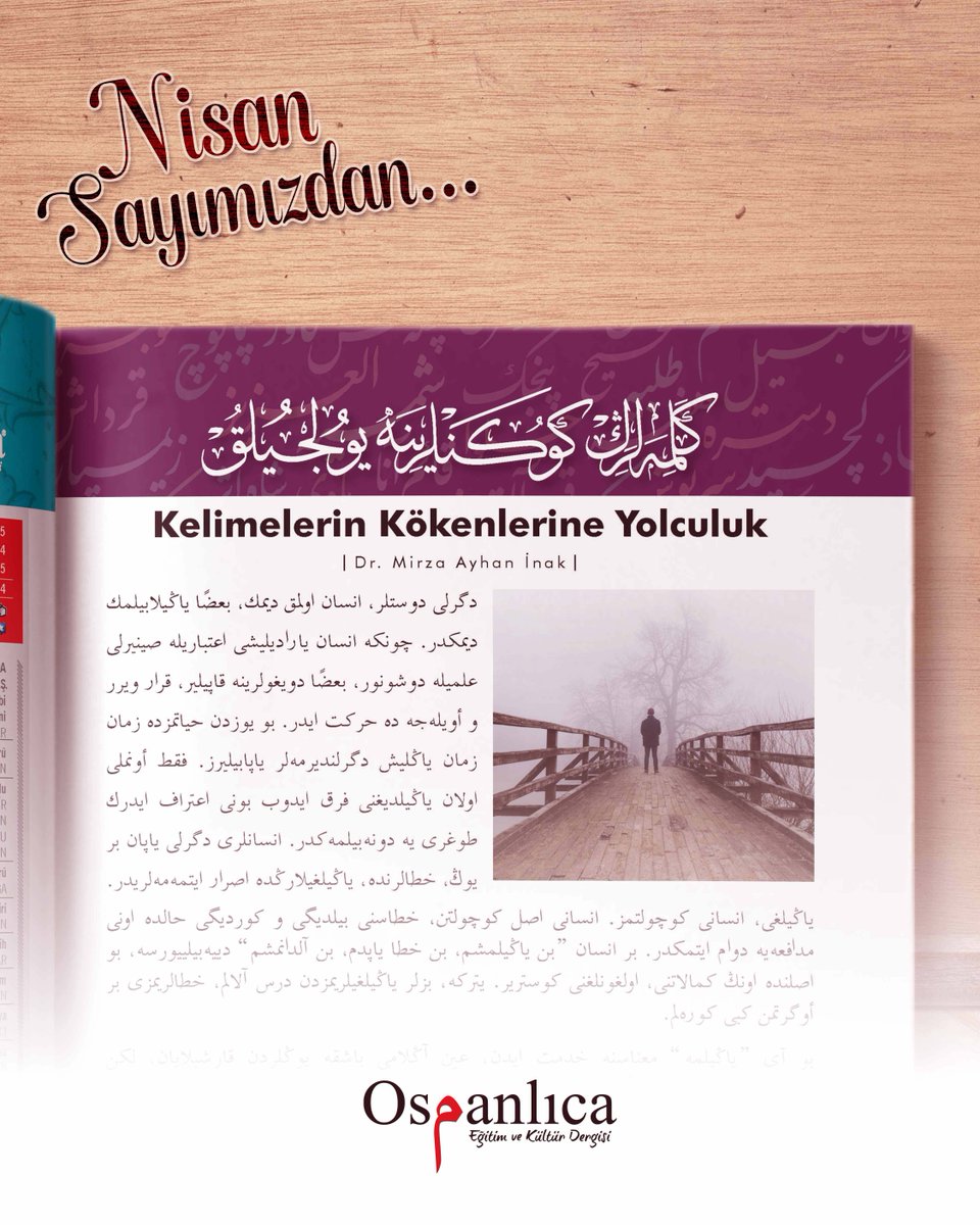 Osmanlıca Dergisi tweet media