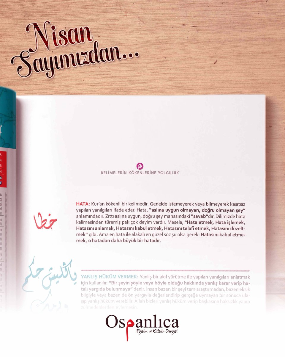 Osmanlıca Dergisi tweet media
