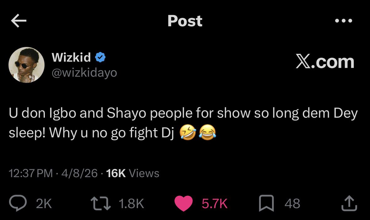 Lagos President ♊️ ❼ tweet media