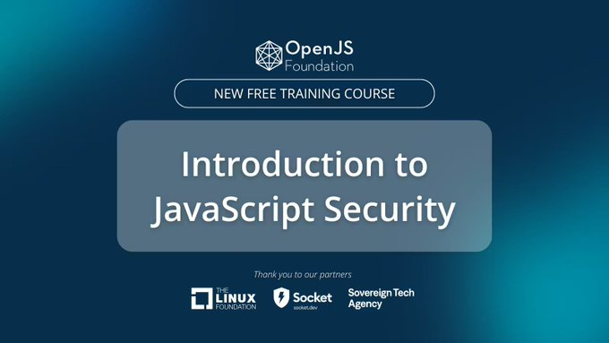 OpenJS Foundation tweet media