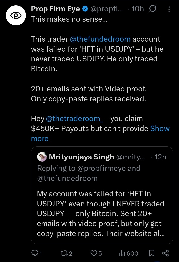 Prop Firms Guru tweet media