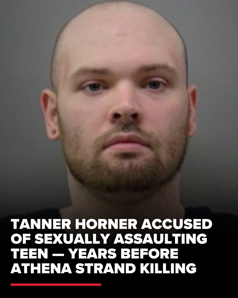 wfaa's tweet image. Two months after Tanner Horner was arrested for the kidnapping and murder of 7-year-old Athena Strand, a woman told police he allegedly sexually assaulted her when she was 16 years old, according to an arrest affidavit obtained by WFAA: wfaa.com/article/news/c…