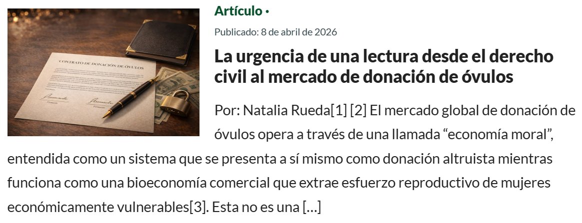 Revista de Derecho Privado tweet media
