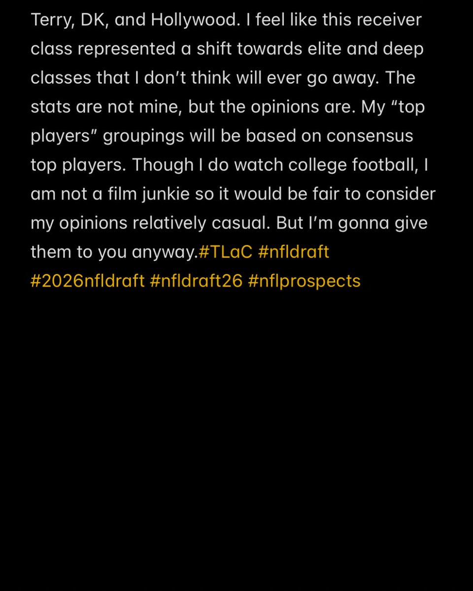 ThinkLikeACoach's tweet photo. A little bit about this page…

#TLaC #nfldraft #2026nfldraft #nfldraft26 #nflprospects https://t.co/qd9Qt5n40M