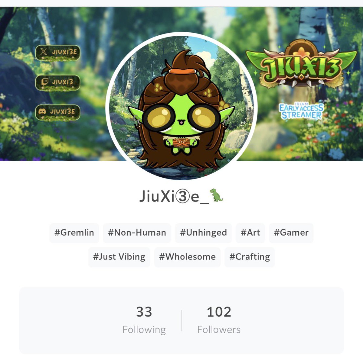 JiuXi3 𐔌IRIAM 𐦯 tweet media