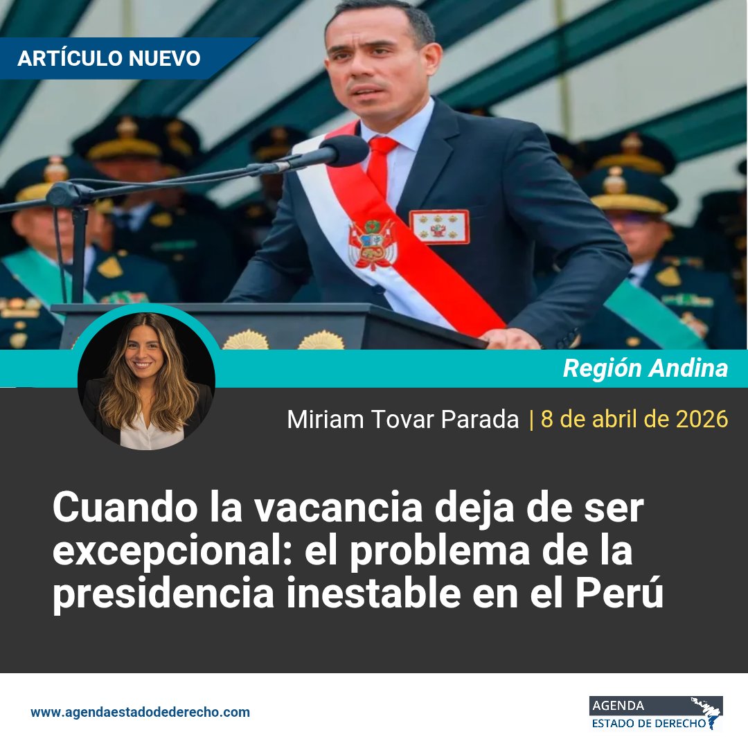 Agenda Estado de Derecho tweet media