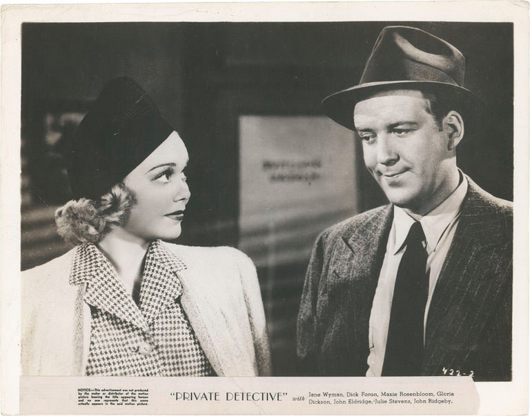 FrankMalfitano's tweet photo. FILM OF THE DAY: Breezy short 1939 #WarnerBros #BMovie #mystery with adorable young blonde #JaneWyman delightful as PI involved with wealthy divorce case/murder. Developed as Torchy Blane sequel, would have made fun series in its own right. #DickForan #MaxieRosenbloom #1930s 🎞️ https://t.co/62HSI3s7iY