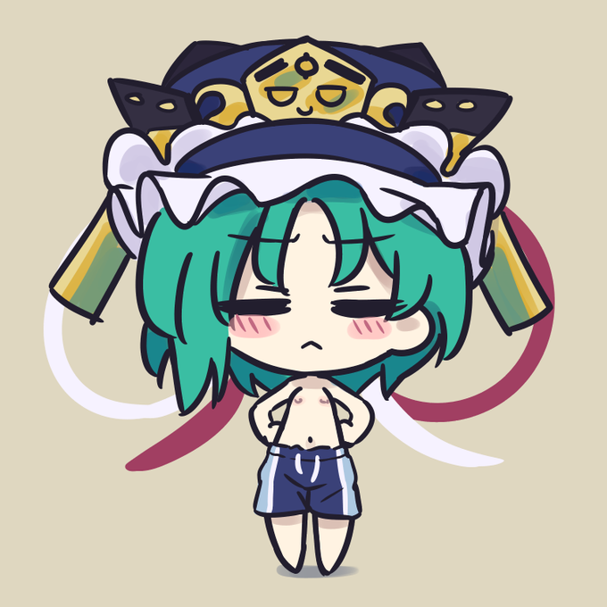 男水着チャレンジ