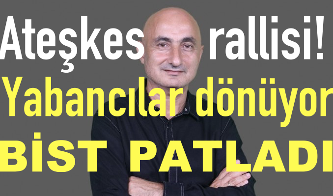 -Oh be rallisi: Ateşkes haberiyle dünya piyasaları coştu
-Merkez Bankası'nın altın satışı dünyanın dilinde
-Borsa İstanbul patladı, BofA rekor alım yaptı, ciddi yabancı alımı oldu
-Dubai'den kaçan zenginleri çekmek için özel vergi teşviki

EKONOMİDE BUGÜN

youtube.com/watch?v=S1-lds…