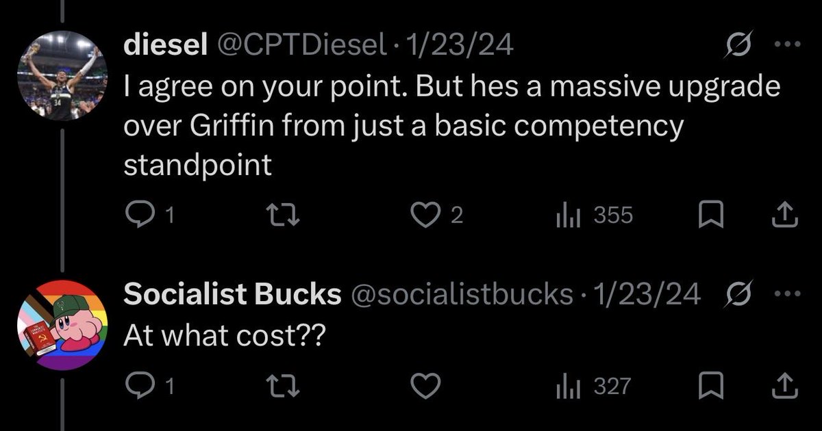 Socialist Bucks tweet media