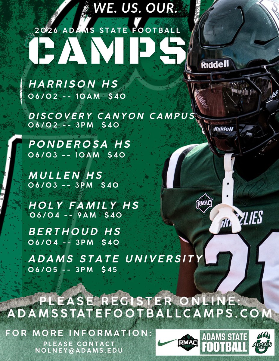 Stevens1Ryan's tweet photo. Thank you @coacholney for the camp invite! Can’t wait to get out and compete!! @TheVistaRidgeFB @mrlittrell @CoachTonyLee31 @Tony_Chase_6 @ZayStevens https://t.co/l5XO6LZNZN