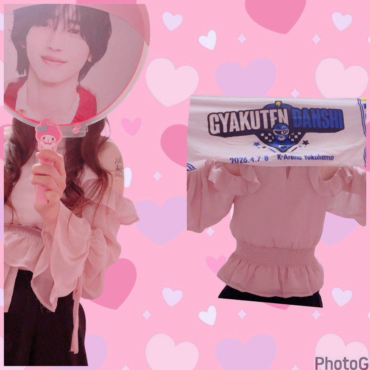 大倉∞さき👸🎀💕ｱﾘｰﾅ最前列死んだ😍 tweet media