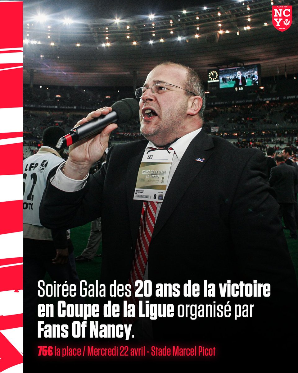 Voix du stade Marcel-Picot pendant près de 20 ans, André Portzert aura marqué un grand nombre de supporters de l'ASNL et aura contribué, à son échelle, à cette belle épopée. Il nous a quitté il y a bientôt 17 ans, et cette soirée de gala s'inscrit également dans son héritage. Un