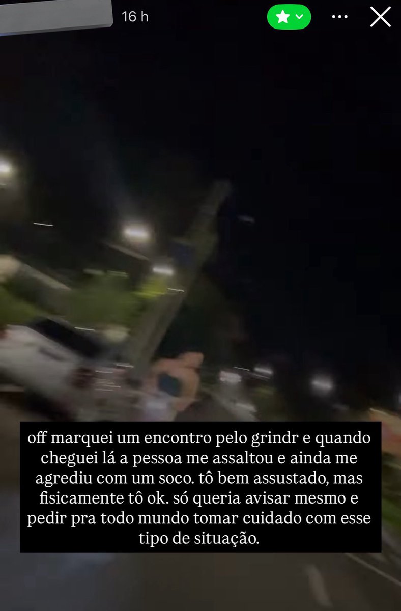 isisw1ft's tweet photo. um amigo meu usou o aplicativo grindr e levou um m*t* leão dos bandidos que tinha o objetivo de assaltar ele, não usem esse aplicativo, tenham amor a própria vida. https://t.co/fv8OhwGmED