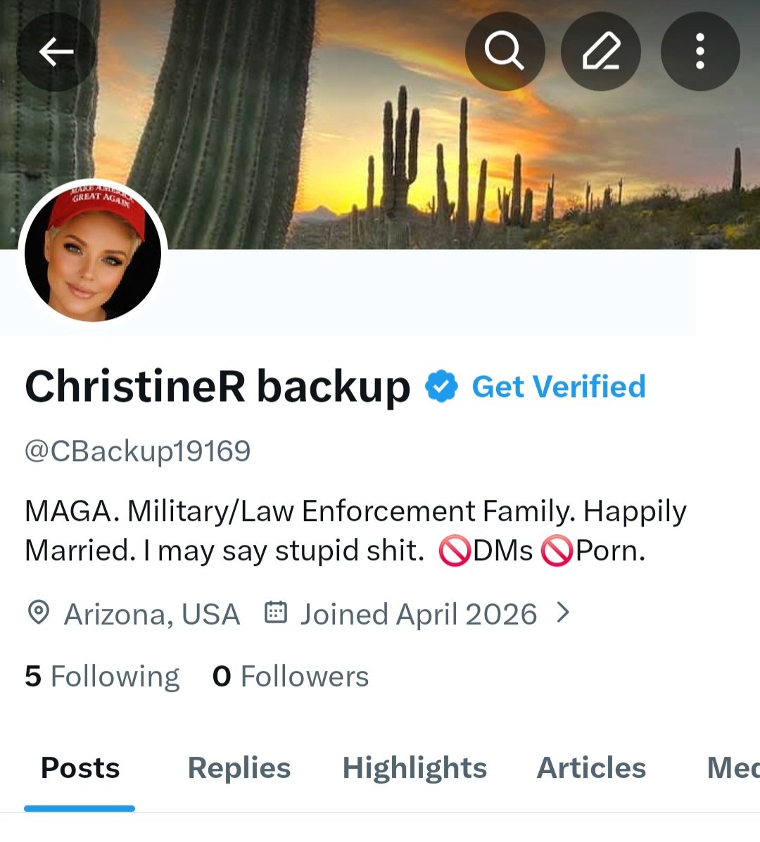 ChristineR (Love My Country) tweet media