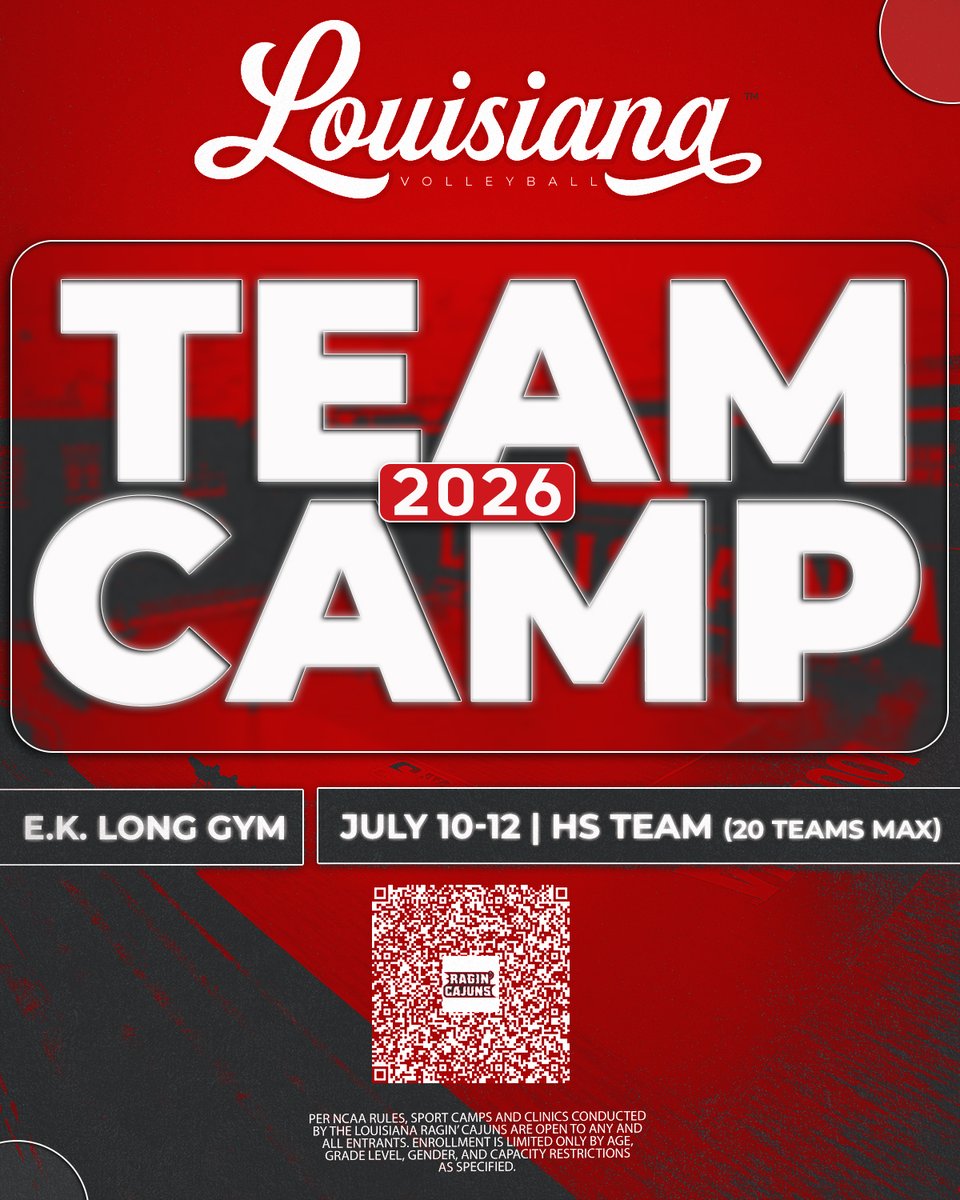 Louisiana Ragin’ Cajuns® Volleyball tweet media