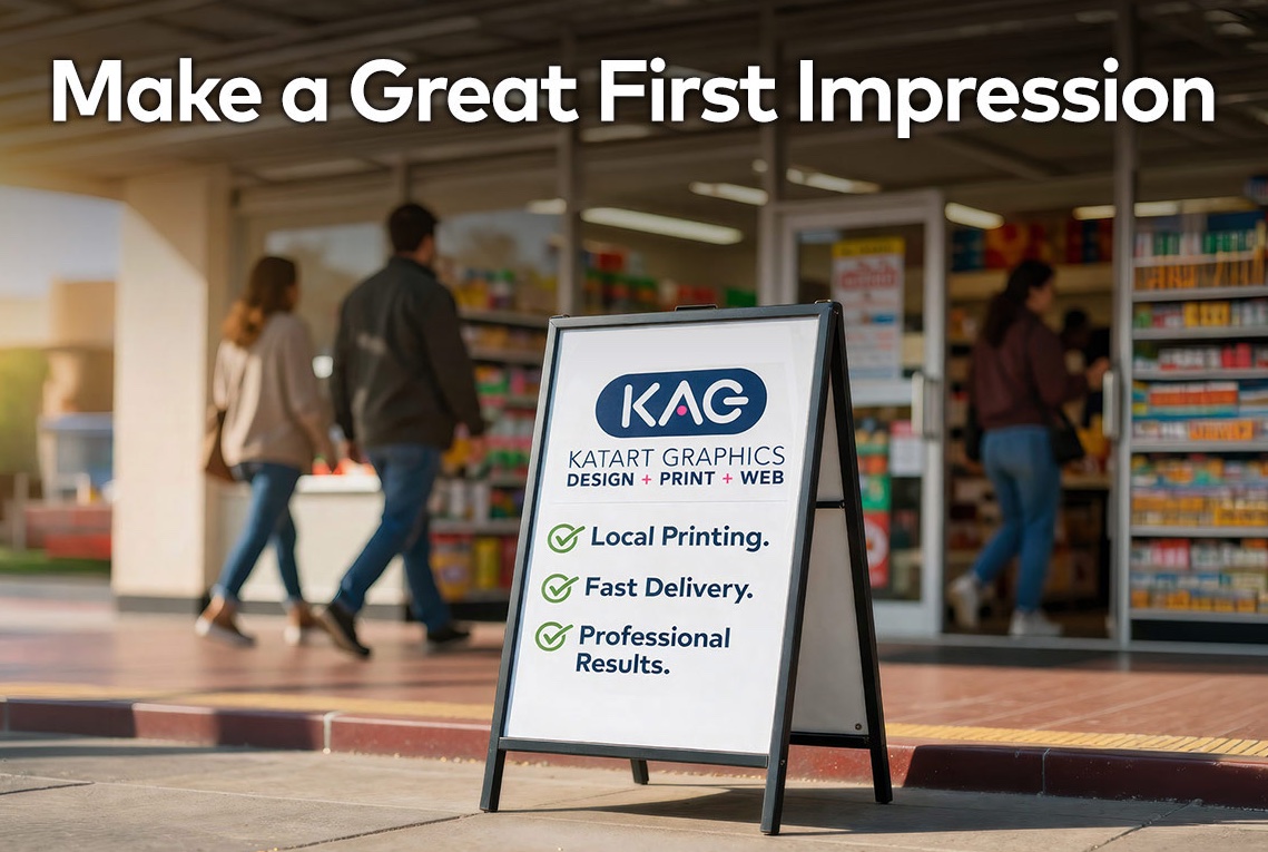 katartgraphics's tweet image. Make a Great First Impression

Custom A-Frame Signs

Lawn Signs

Scrim Vinyl Banners
#lawnsign #Banners #AFrame #custommade

conta.cc/4sfGXSl
