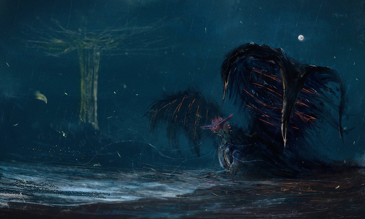 TheHalberick's tweet image. Blessed Namielle 🌟🌊

#MonsterHunter #EldenRing #fanart