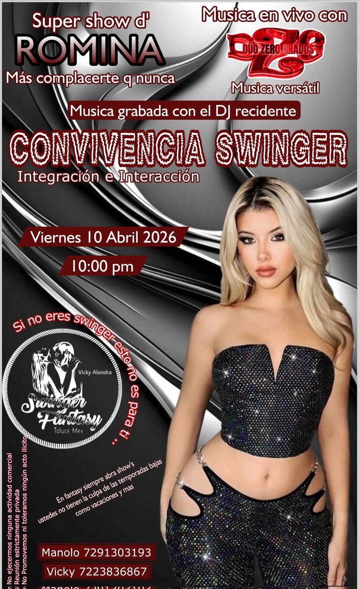 Swinger Fantasy Club Privado tweet media