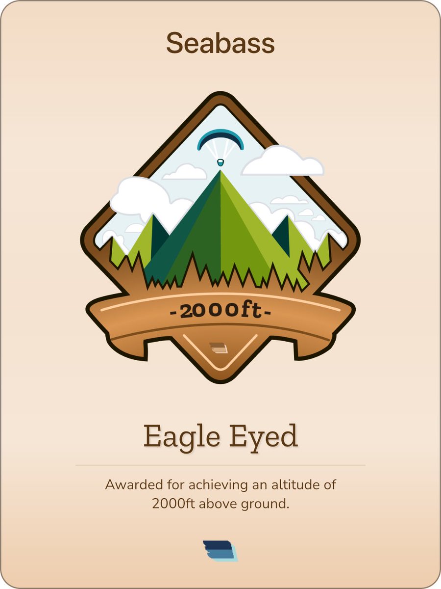 Woo hoo! I broke 2k ft today on my paramotor.