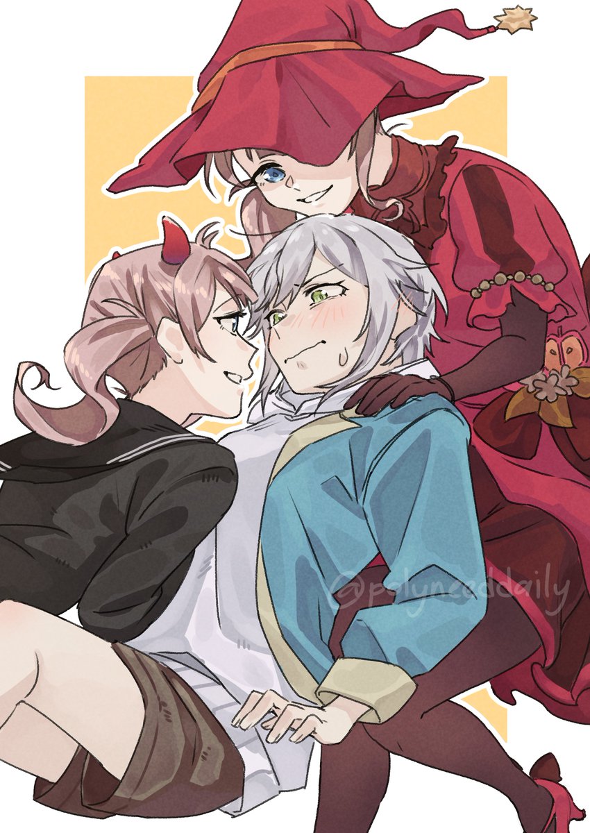 PolyneedDaily's tweet image. Shiho cant handle allat!! (🍨)
#prsk_FA