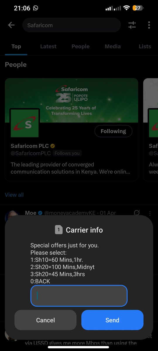 babake_Nadia's tweet photo. @SafaricomPLC  This is irritating stop this prompts I never asked for any of this https://t.co/8MeYcCUJGG