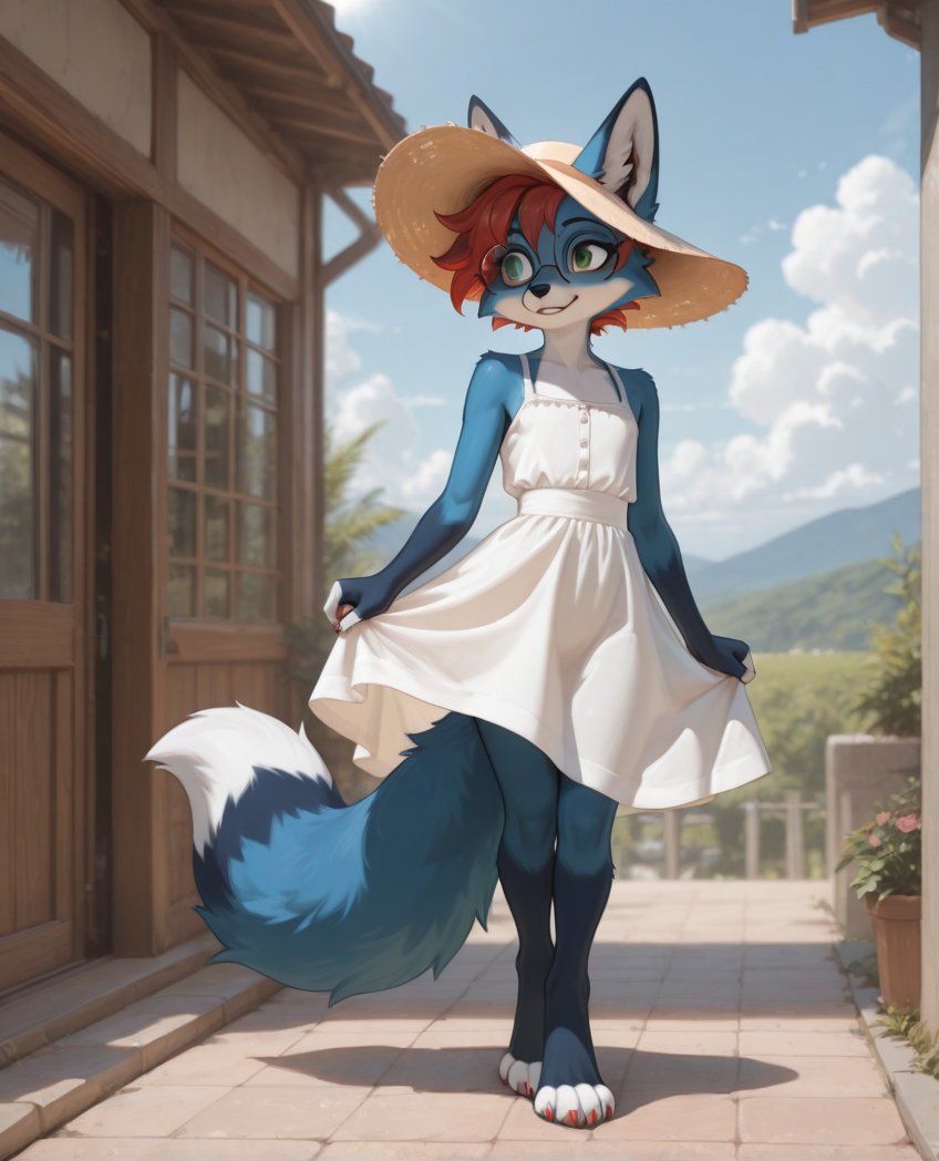 Today's a little Sunny!!
Wanna go get something to drink?..
I'll buy the first round!!
:3
-> t.me/AnthroMakerBot<-

#NSFW #yiff #aiart #furry #AIart #furryaiartwork