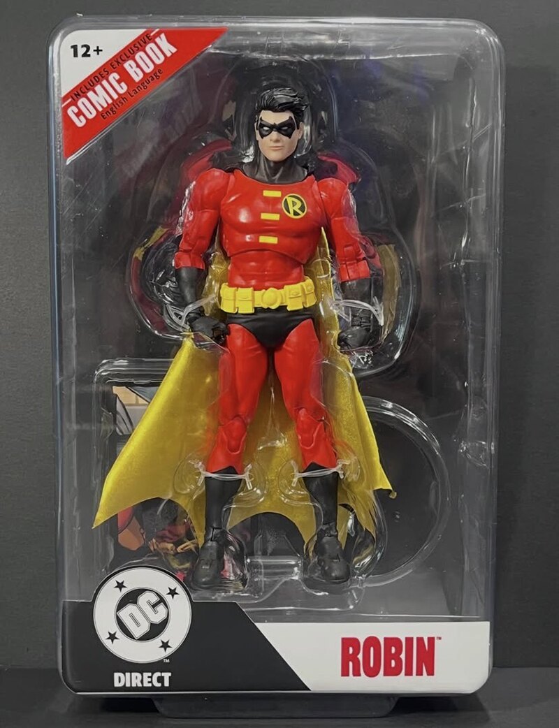 ToyNewsInterna1's tweet image. In-Hand Images: McFarlane #Toys DC Direct Page Punchers Robin (Teen Titans #41) Figure dlvr.it/TRxFG7