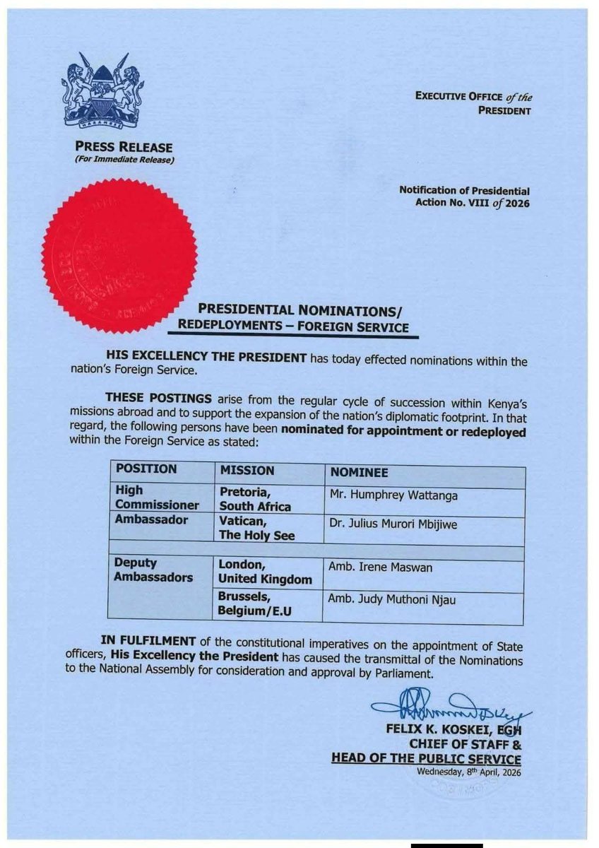 Cogratulations Dr. Julius Mbijiwe . This govt is home very early. Pole Interim
<a href="/davekabaara87/">Kabaara wa DmediaTv</a>