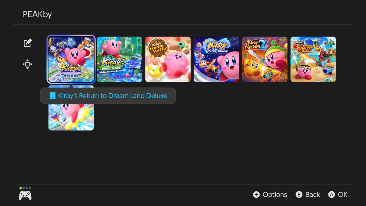 SuperNGuy's tweet image. Does anyone have folders on Switch 1/2? These are mine for my favorite franchises.
