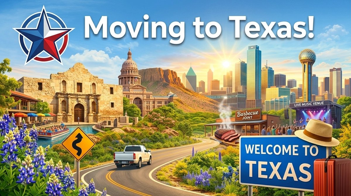 robertjrussell's tweet image. Moving to Texas is a big leap. Don't do it alone! 🤠 22k+ members sharing real advice you won't find on blogs. Connect with our experts today!

facebook.com/groups/texasre…
Map: buff.ly/4dQPEw9

#MovingToTexas #TexasRealEstate #Relocation
