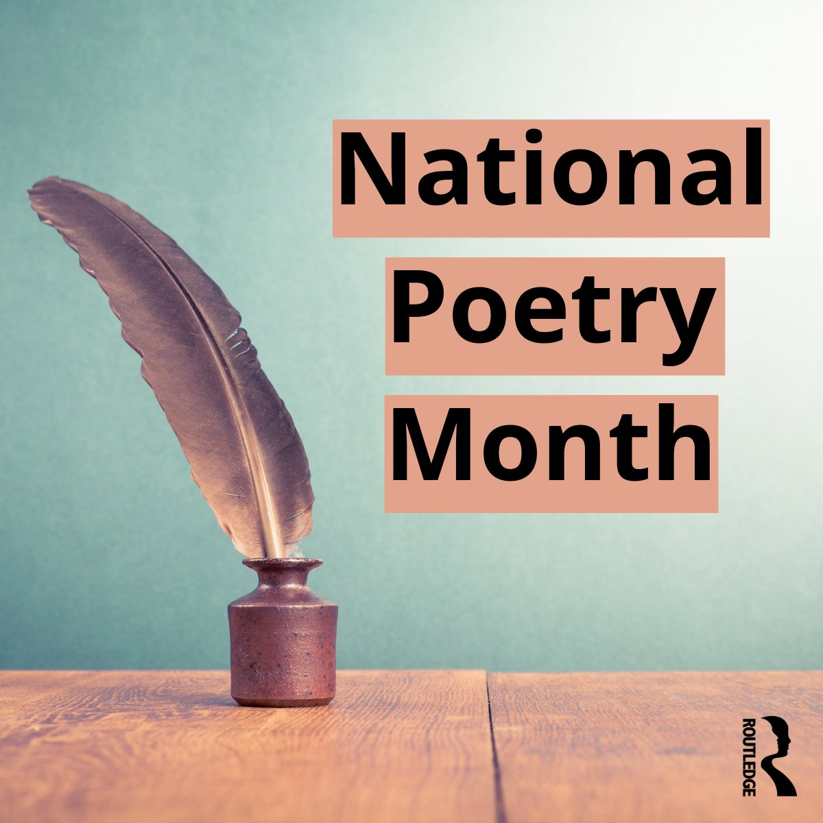 routledgebooks's tweet photo. Happy National Poetry Month! ✍️ 

Whether you're an educator looking to inspire your students or a poetry lover seeking your next favourite collection, we've curated something special for you.

Explore our books 👉 https://t.co/oAC2lpivNt

#NationalPoetryMonth https://t.co/TOAsG3hoWP