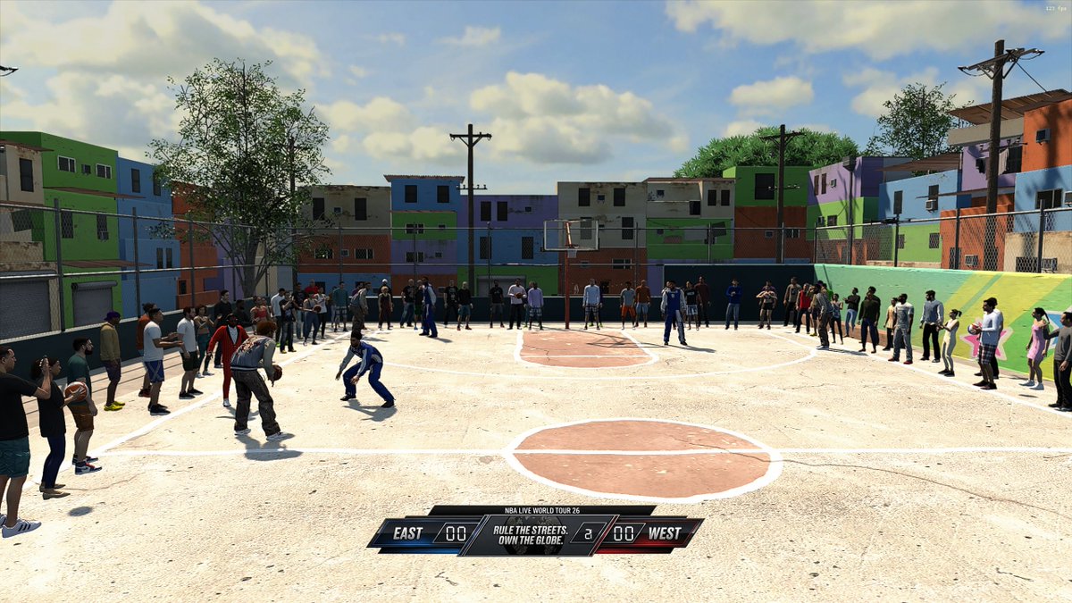 nba2kcmty's tweet image. 2K fan created the craziest mod of all time including scenarios from different countries in NBA 2K26.

Via: @cookiedot69 

#NBA2K26