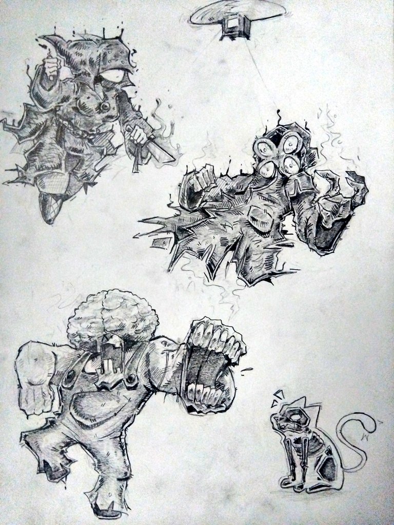 Alex's Caves doodles!