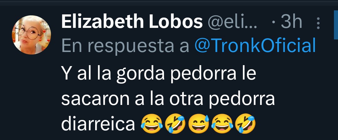 DobermanBreeder's tweet photo. @elizalobos1957 @LasAlasDeAngel No es porque sea gorda... 🤌🤌.😂😂. Hay que ser boludita, eh? https://t.co/48RWw56S51