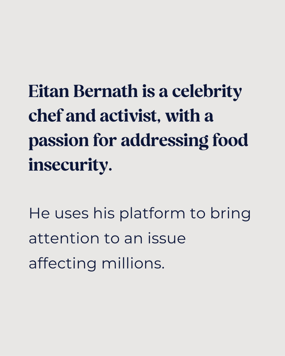 RudermanFdn's tweet image. Celebrity Chef @EitanBernath joins the podcast and explains to Jay that there is more than enough food in the US for everybody to eat. 

Watch now ▶️: youtu.be/CMluvQzqLcA
#Food #Activism #Chef