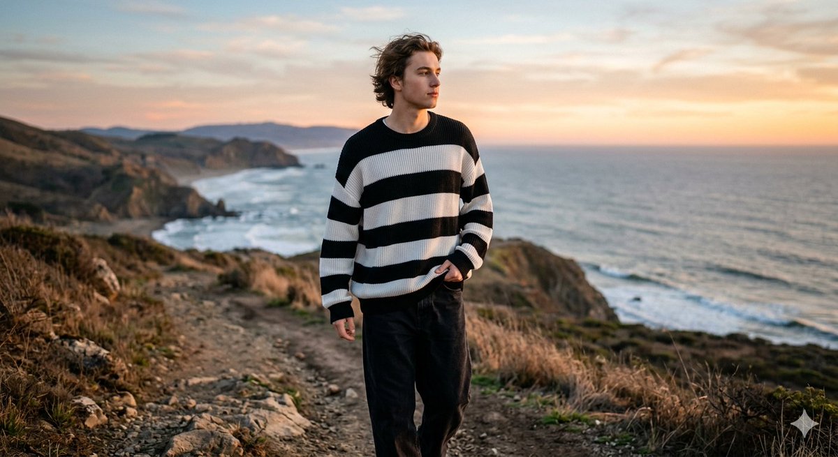 Sunset at seaside 🌄 Image on Google Gemini Nano