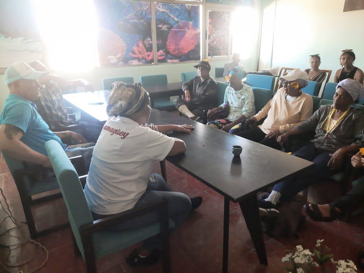 episur's tweet photo. Imágenes del encuentro de generaciones que se realizó hoy en #Episur a propósito del Día del Trabajador de la Industria Pesquera. 
#SomosEpisur
#PescaPorCuba
#MinalXMásAlimentos https://t.co/6RuKYaGjN6