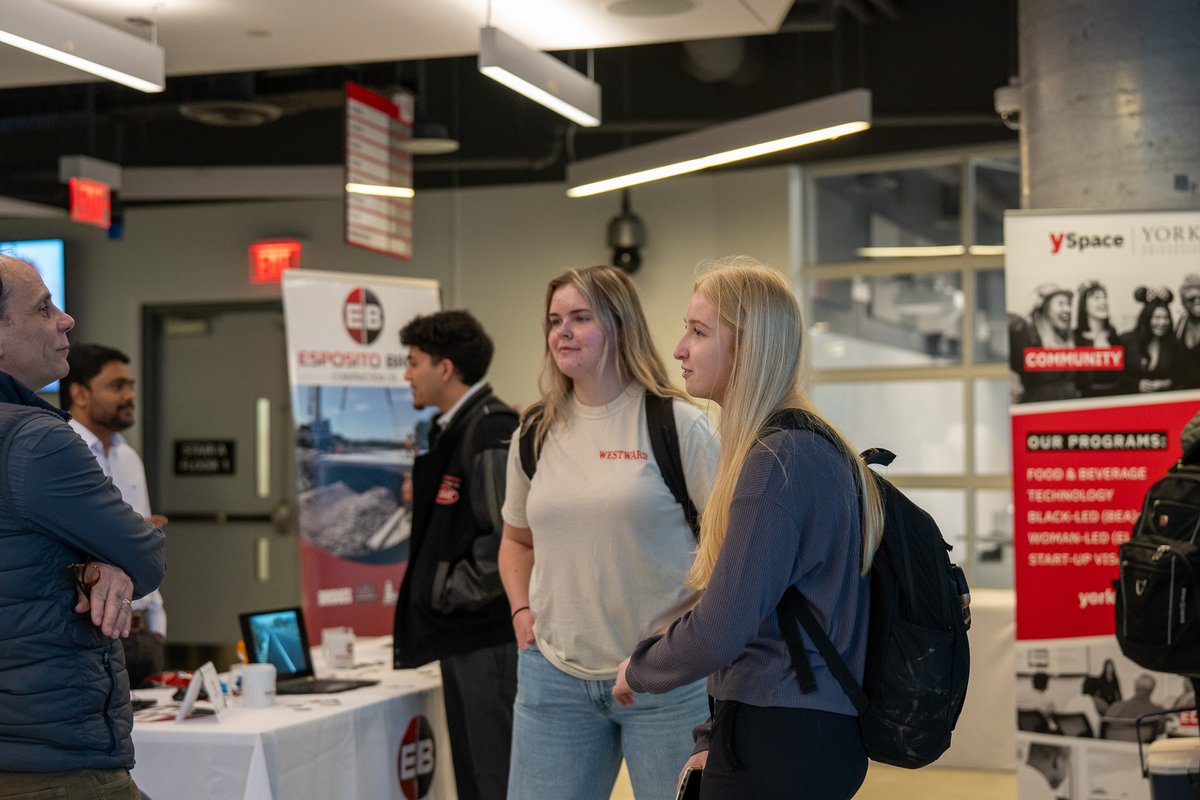 LassondeSchool's tweet image. So proud of our students for hosting the Civil Engineers of Lassonde Career Fair. Amazing to see students connecting with industry pros, exploring career paths, &amp;amp; gaining real-world insights.

Thanks to all who joined and helped make it happen!

#YorkU #CivilEngineering