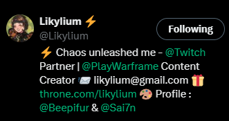 Ir_yse's tweet photo. @Likylium IGN: Iricis#259
Platform: PC https://t.co/KAvWYX8yjK