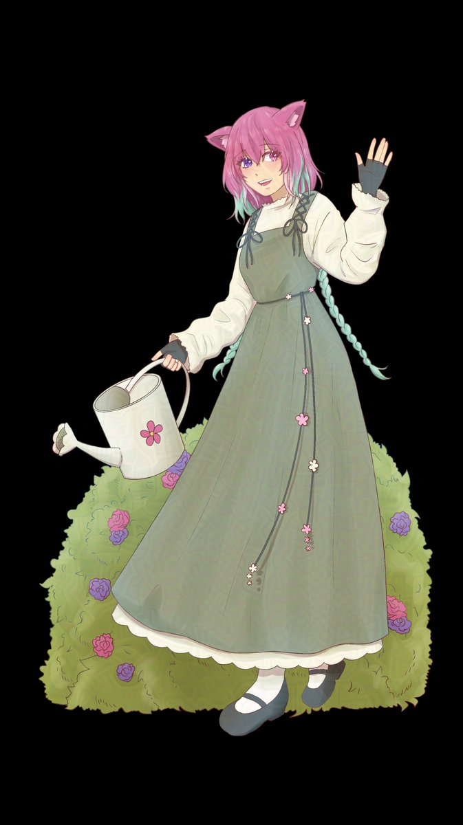 leanoid's tweet photo. 「 THE INN IS OPENING SOON! 」

🌸: Put those supplies inside quickly dear~

⚗️: Aight I got it. Hey! Those aren't for you to eat!

Say hello to the crew &amp; meet Nara~! The new addition to the Inn 🦌

Artworks by the lovely @peachott | Check 'em out!

#Vtuber #leArtnoid https://t.co/GaYX1CHH4u
