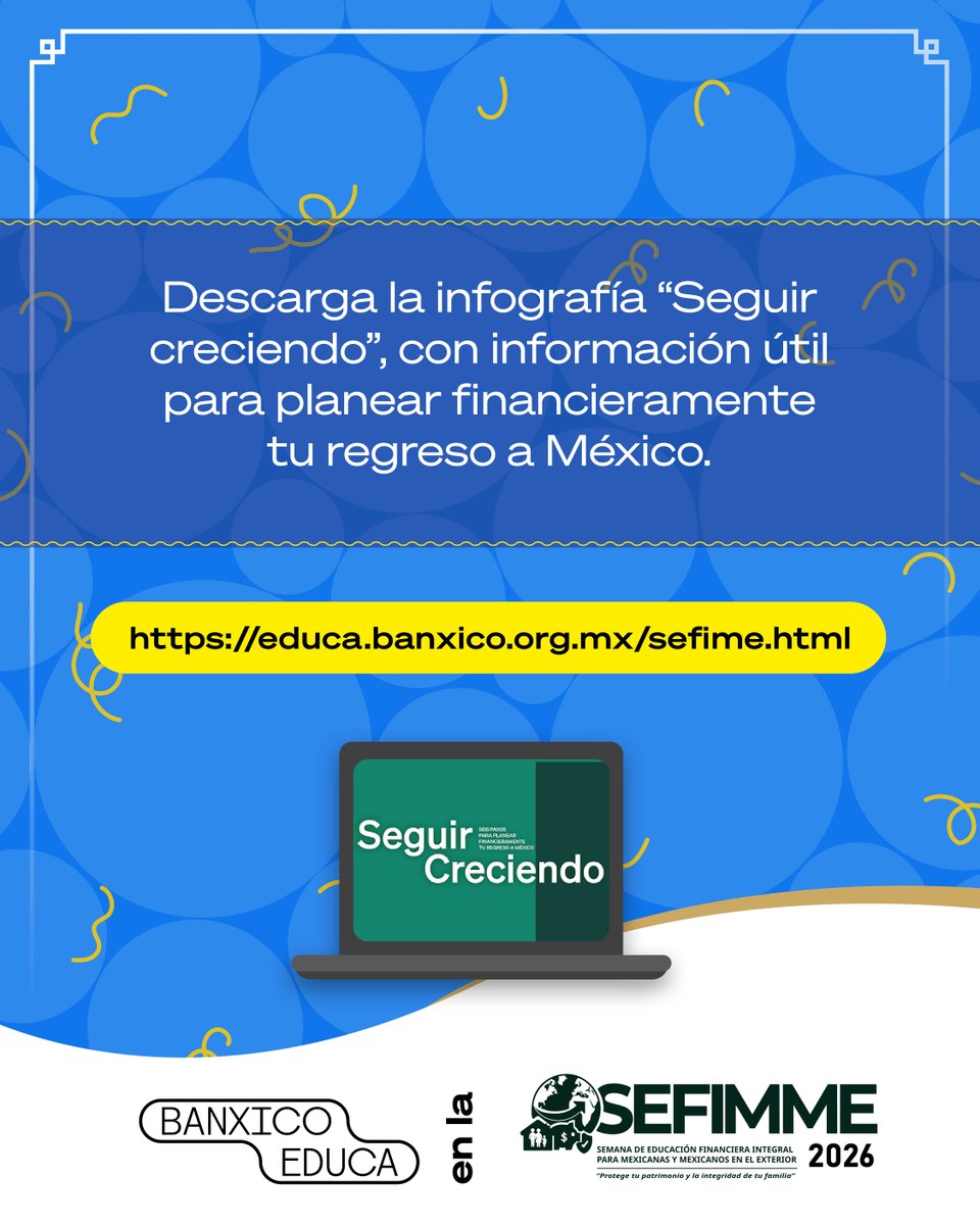 Banxico Educa tweet media